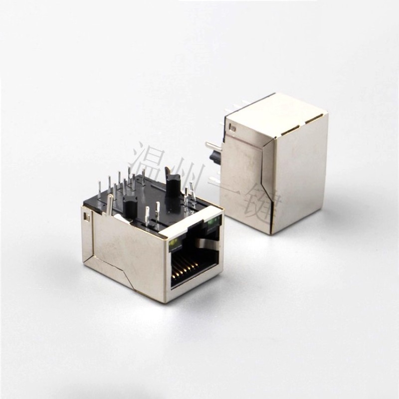 KLB-HR91105A-100 Mbps Mrežno sučelje s RJ45 utičnicom, LED indikatorom i transformatorom s filtrom