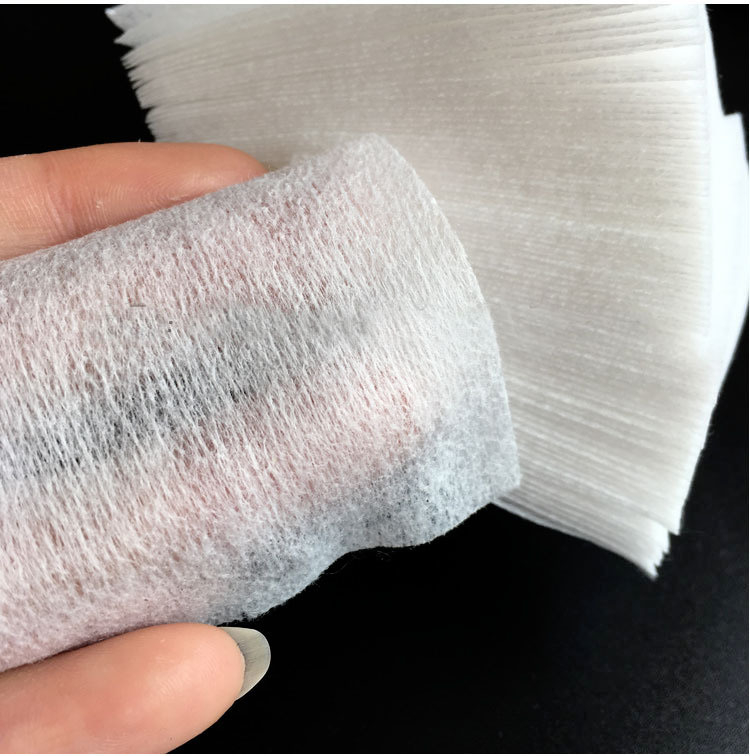 Jednokratne vate za uklanjanje šminke od netkanog materijala, veličina 6×7 cm, 1200 komada
