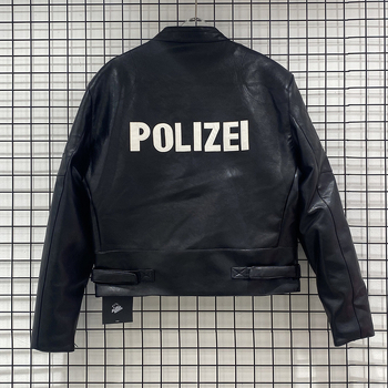 Jachetă din PU pentru motocicletă, bărbați, croială scurtă, slim, închidere cu fermoar, guler cu rever, mâneci lungi, stil hip-hop