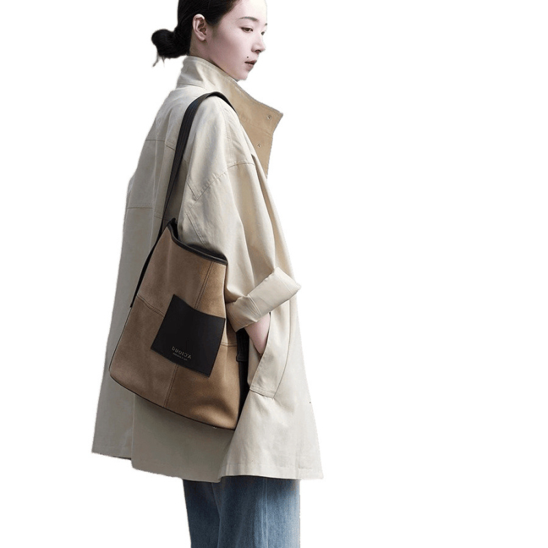 Ženski trench coat u japansko-korejskom stilu, srednja duljina, ležerni kroj, polo ovratnik, pamuk-elastan mješavina