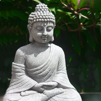 Buddha kip, dekorativna figura u kineskom stilu, za dom, vrt, dvorište i radnu sobu