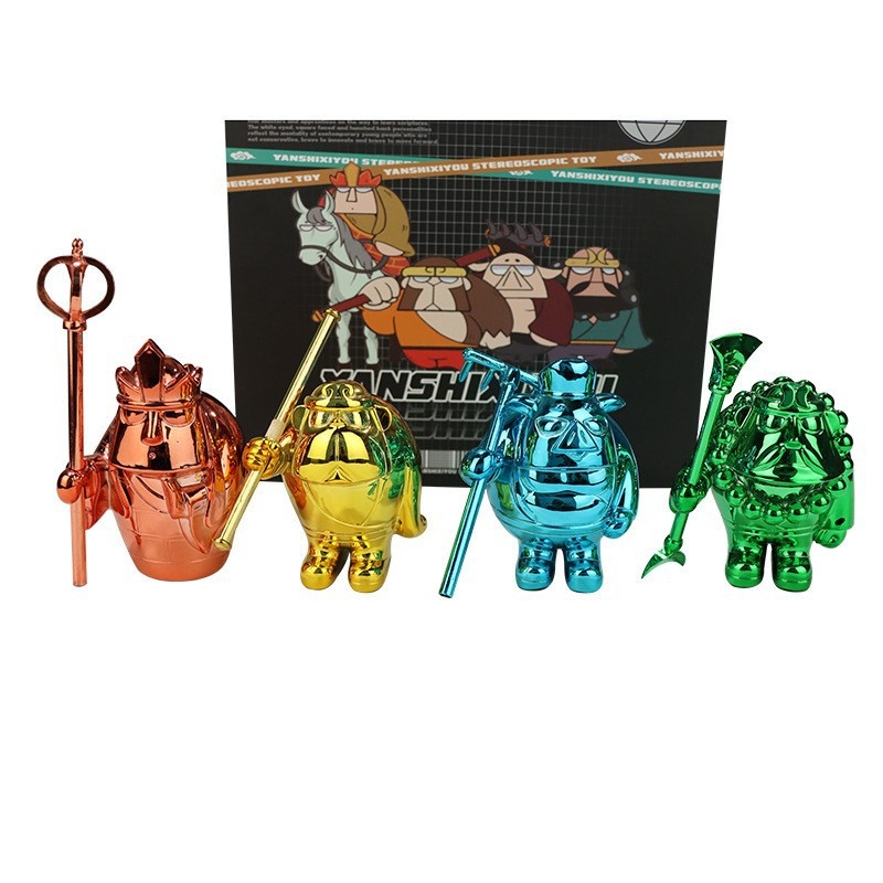 Prilagođena smolna figurica - kreativni desktop ukras, lutkica u kutiji iznenađenja