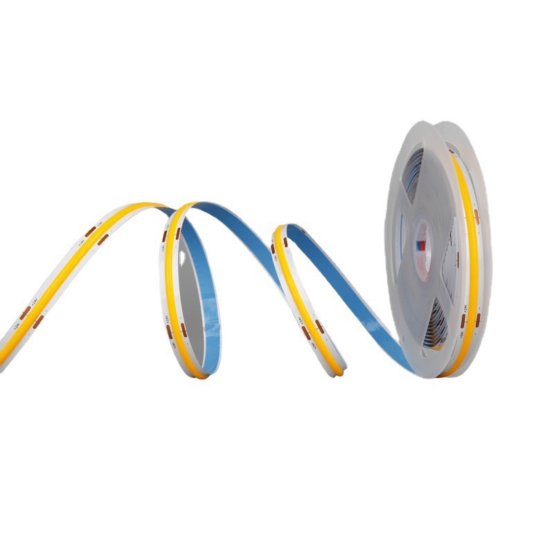 Monohromatski COB LED trak 220V za unutarnje osvjetljenje, bez drivera, samoljepljiv, linearno svjetlo