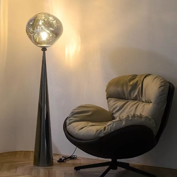 Kreativna minimalistička lava podna lampa za dnevni boravak i radnu sobu, dizajnerski dojam vrhunske atmosfere, dekorativna podna lampa