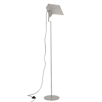 Podna lampa od nehrđajućeg čelika za dnevni boravak i blagovaonu, stojeca lampa, tri temperature boje rasvjete, LED rasvjeta s mogućnošću prilagodbe jačine, moderni minimalistički dizajn