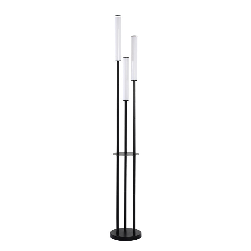 Moderna minimalistična LED stojeća lampa za dnevni boravak, akrilni troglavi dizajn