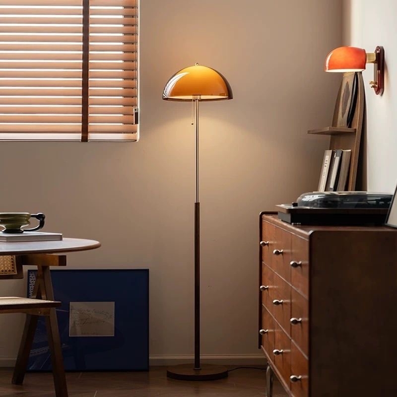 Podna lampa u stilu sredine stoljeća, francuski retro Wabi-Sabi ambijentalno svjetlo za dnevni boravak i spavaću sobu, moderni minimalistički dizajn