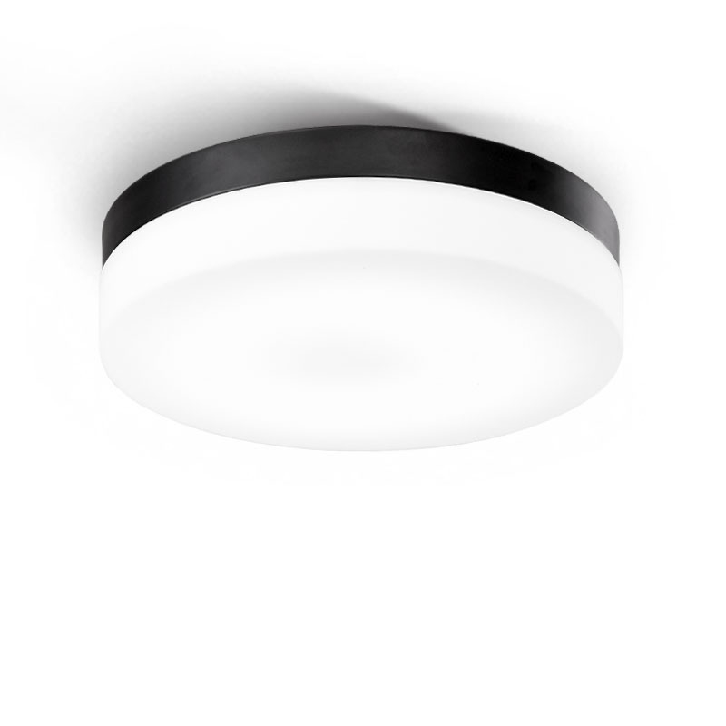 LED okrugla plafonjera za spavaću sobu i radnu sobu, retro-inspiriran minimalistički dizajn