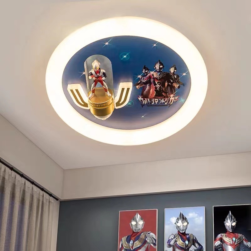Ultraman Diga stropna LED rasvjeta za dječju sobu, moderni minimalistički dizajn, kompatibilno s Tmall Genie