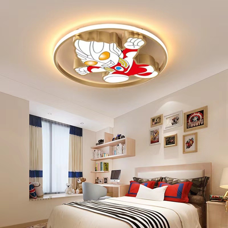 Ultraman Diga stropna LED rasvjeta za dječju sobu, moderni minimalistički dizajn, kompatibilno s Tmall Genie
