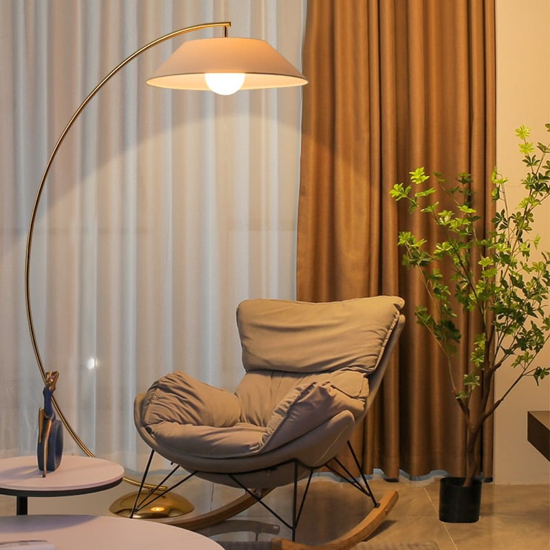 Nordijska podna lampa s retro američkim štihom, za dnevni boravak, spavaću sobu ili radnu sobu – jednostavan, elegantan i atmosferičan dizajn
