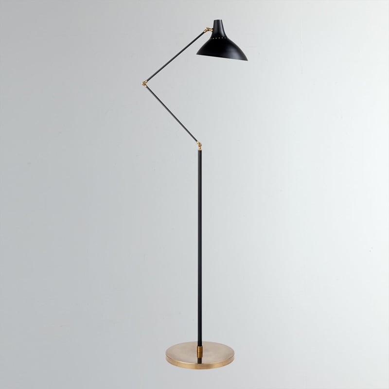 Nova postmoderna minimalistička podna lampa od željeza sa staklenim abažurom za dnevni boravak, spavaću sobu i radnu sobu