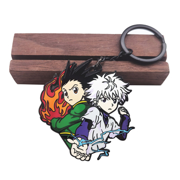 Hunter x Hunter metalni privjesak – Gon i Killua