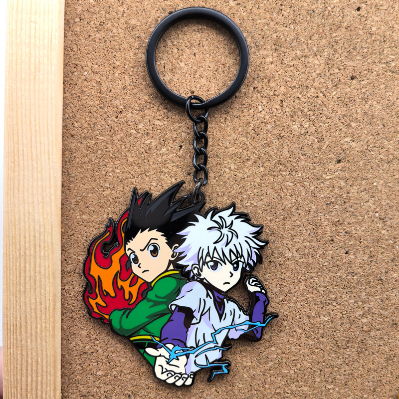 Hunter x Hunter metalni privjesak – Gon i Killua