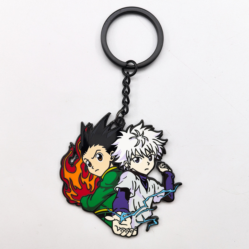Hunter x Hunter metalni privjesak – Gon i Killua