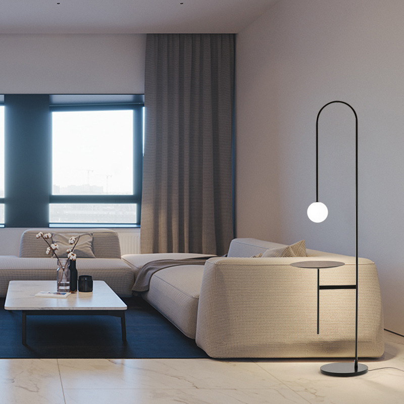 Skandinavska moderna podna lampa za dnevni boravak i spavaću sobu