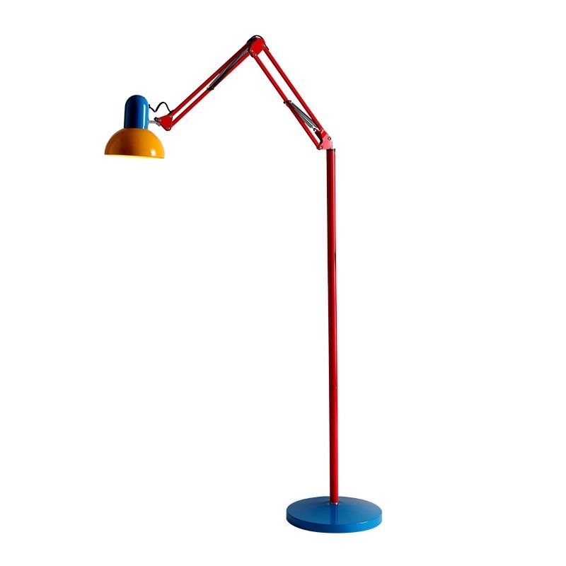 LED podna lampa s dugim ramom, zaštita očiju, za dječju sobu, radni kutak i dnevni boravak, dekorativno ambijentalno osvjetljenje