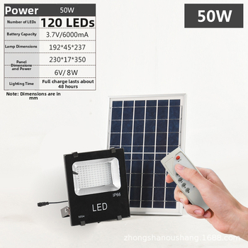 LED solarni reflektor za vanjsku upotrebu — vodootporan, 8W, napajanje solarnom energijom
