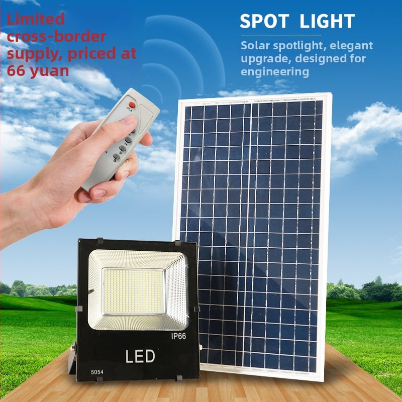 LED solarni reflektor za vanjsku upotrebu — vodootporan, 8W, napajanje solarnom energijom