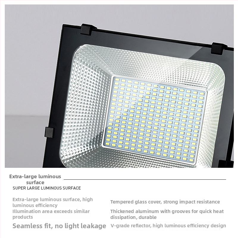 LED solarni reflektor za vanjsku upotrebu — vodootporan, 8W, napajanje solarnom energijom