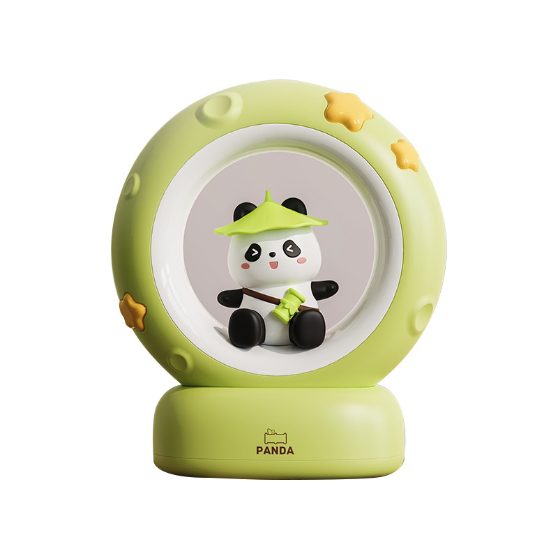 Panda stolna lampa na baterije, noćna svjetiljka za spavaću sobu, zaštita očiju pri hranjenju djeteta, noćno svjetlo uz kreveta u domu