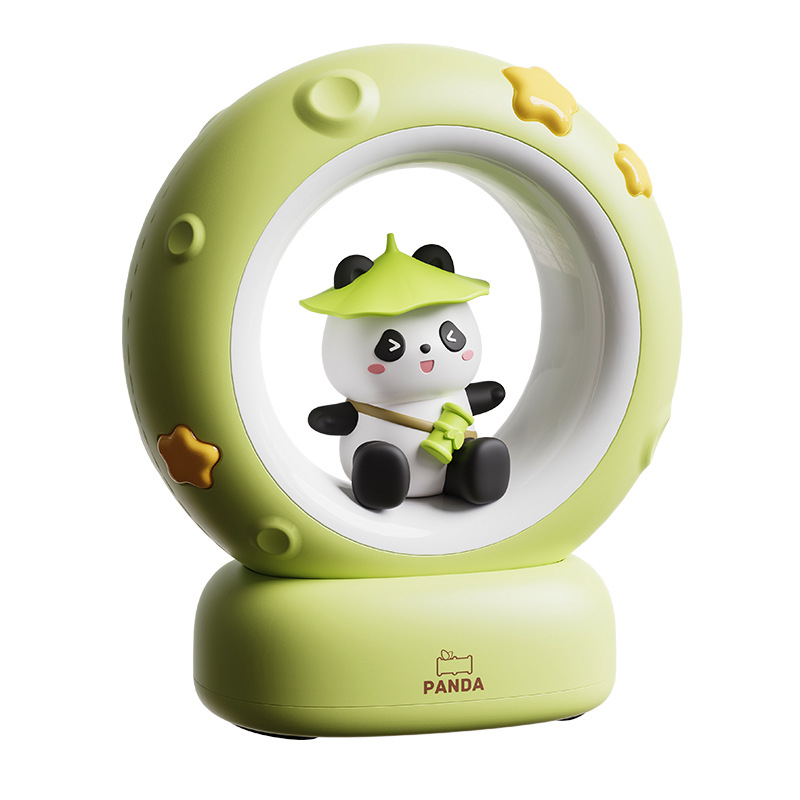 Panda stolna lampa na baterije, noćna svjetiljka za spavaću sobu, zaštita očiju pri hranjenju djeteta, noćno svjetlo uz kreveta u domu