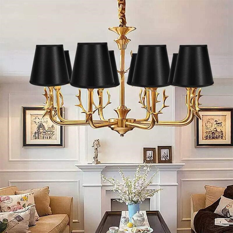PVC pergamentni abažur, za lustru i zidnu lampu, kreativni DIY pribor za osvjetljenje