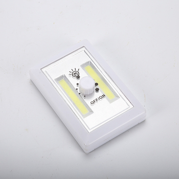 COB LED osvjetljenje ormarića s magnetom i Velcro držačem, s prekidačem, bijela, nužno osvjetljenje