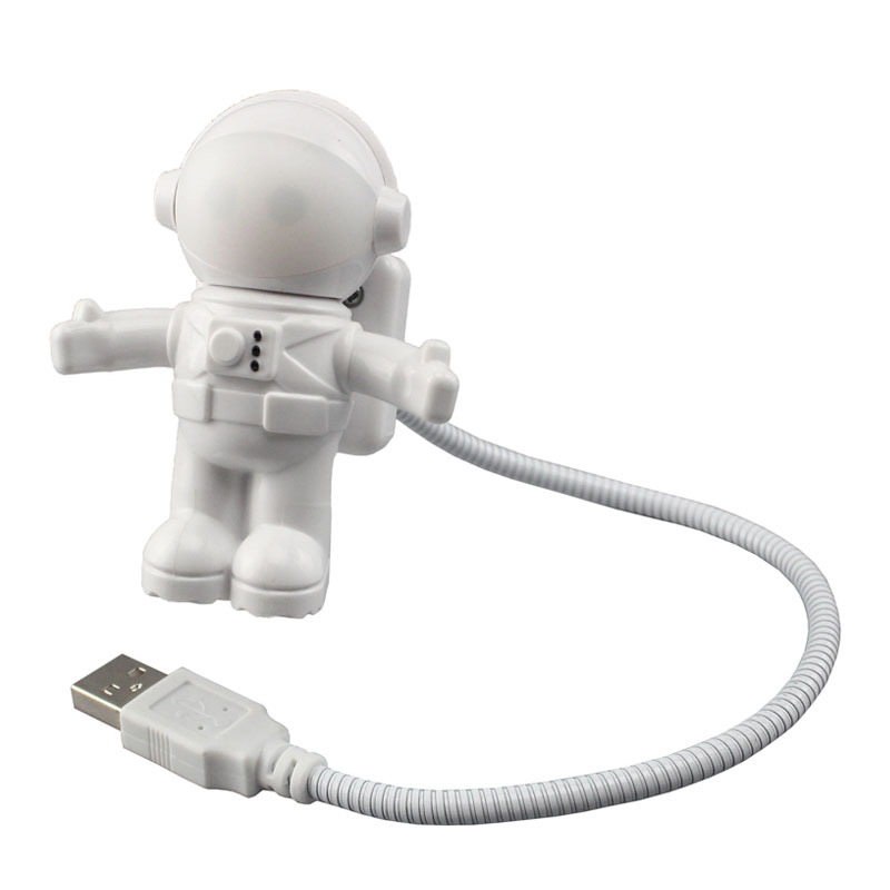 USB svjetlo u obliku astronauta, LED noćna lampica, USB napajanje, kreativan poklon