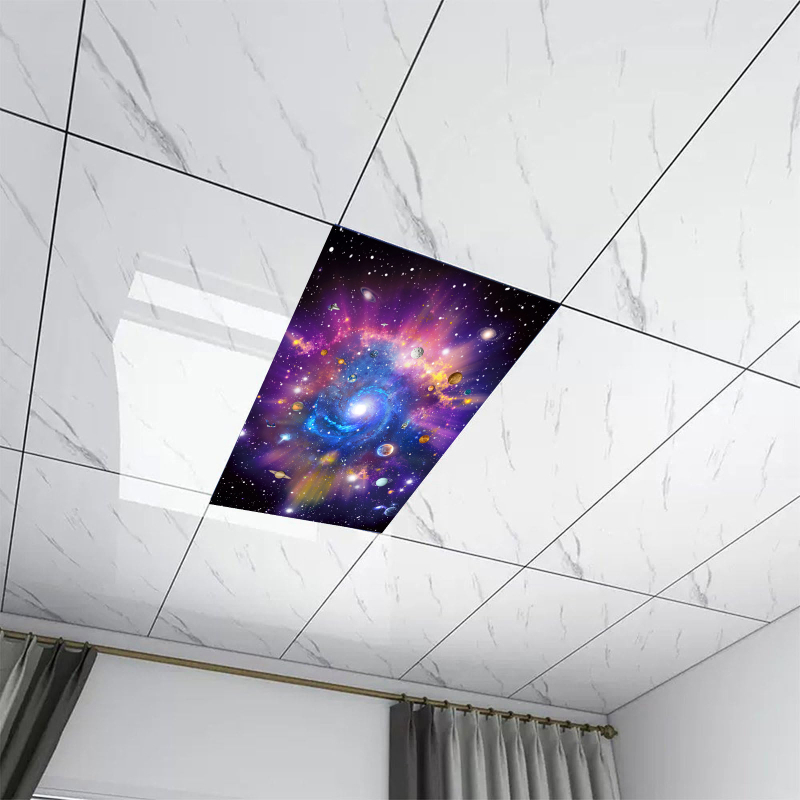 FENGYUE magnetski platneni abažur za fluorescentnu svjetiljku, zaštita očiju, dimenzije 61x122 cm, model 088138XY, Dream Universe