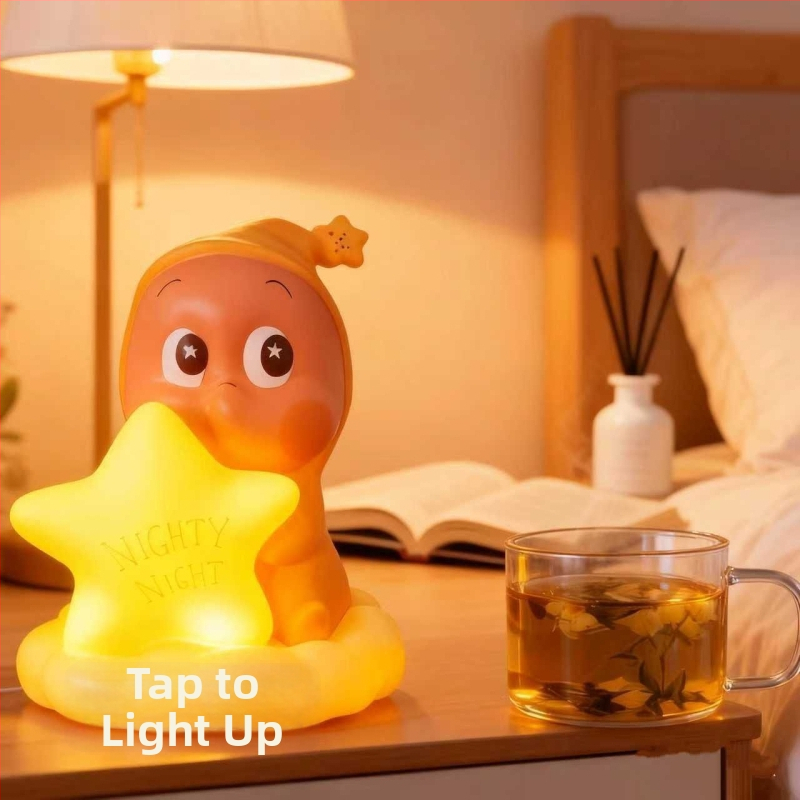 Roztomilá hviezdičková lampa, dotykové ovládanie, nabíjateľná, klasická séria pre domáce použitie