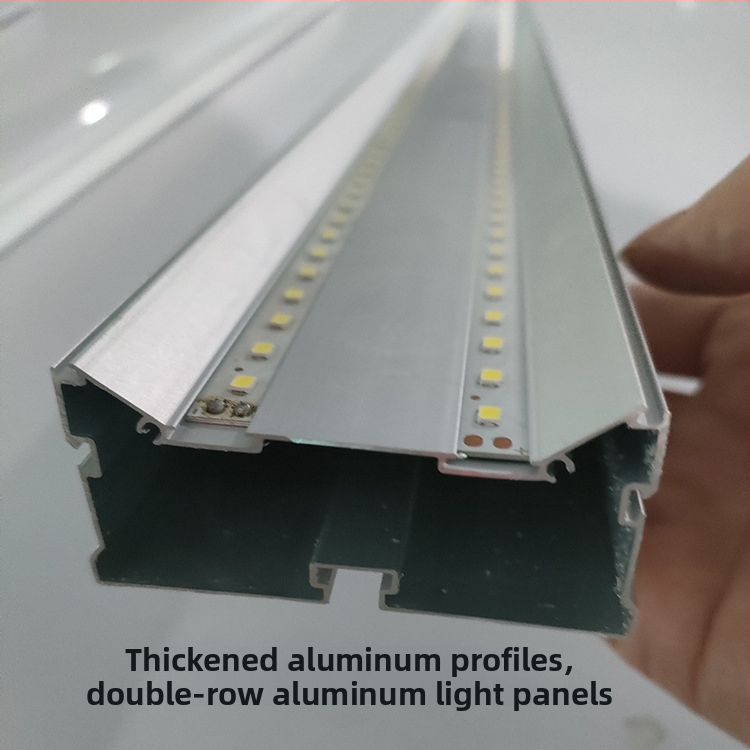 LED таванна лампа с алуминиев корпус и интегриран държател, радарен сензор, 40W