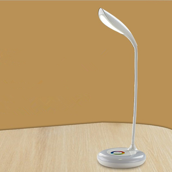 Nova punjiva LED stolna lampa za zaštitu očiju tijekom učenja, s dodirnim upravljanjem u 256 boja i regulacijom svjetline, ambijentalno noćno svjetlo, model TD-083