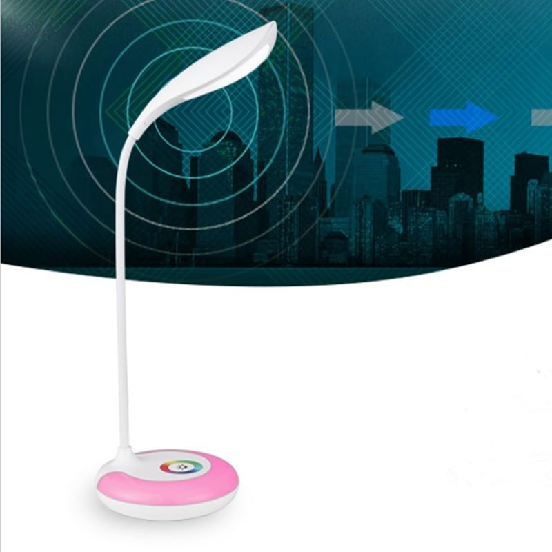 Nova punjiva LED stolna lampa za zaštitu očiju tijekom učenja, s dodirnim upravljanjem u 256 boja i regulacijom svjetline, ambijentalno noćno svjetlo, model TD-083