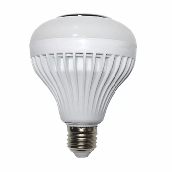 RGB Bluetooth LED žarulja s bojom osvjetljenja, stropna lampa s bežičnim daljinskim upravljačem i ugrađenim zvučnikom