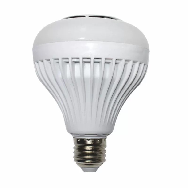 RGB Bluetooth LED žarulja s bojom osvjetljenja, stropna lampa s bežičnim daljinskim upravljačem i ugrađenim zvučnikom