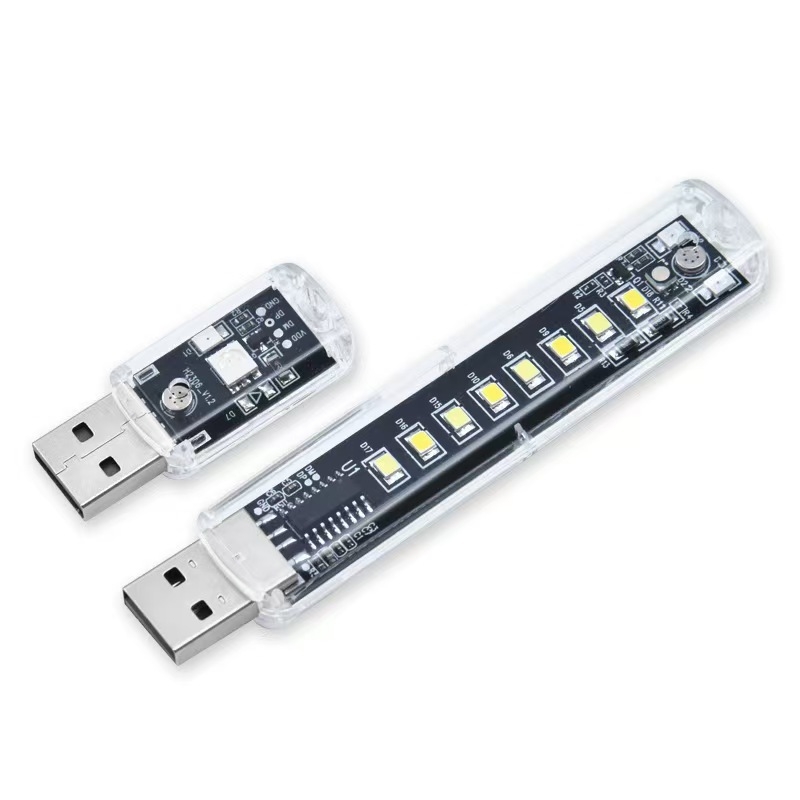 Pametno noćno svjetlo s glasovnim upravljanjem i USB senzorom za kućnu upotrebu