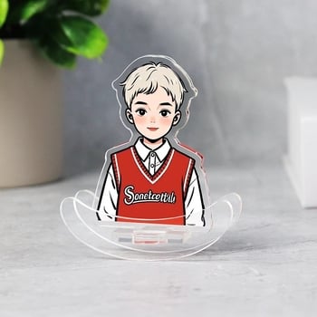 Akrilni stalak za figuru, prilagođeni anime merch, DIY privjesak za ključeve, PP klip za automobil ključeve