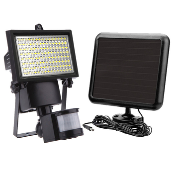 Vanjsko solarno LED svjetlo s senzorom pokreta, za dvorište vile, garažu i ulično osvjetljenje