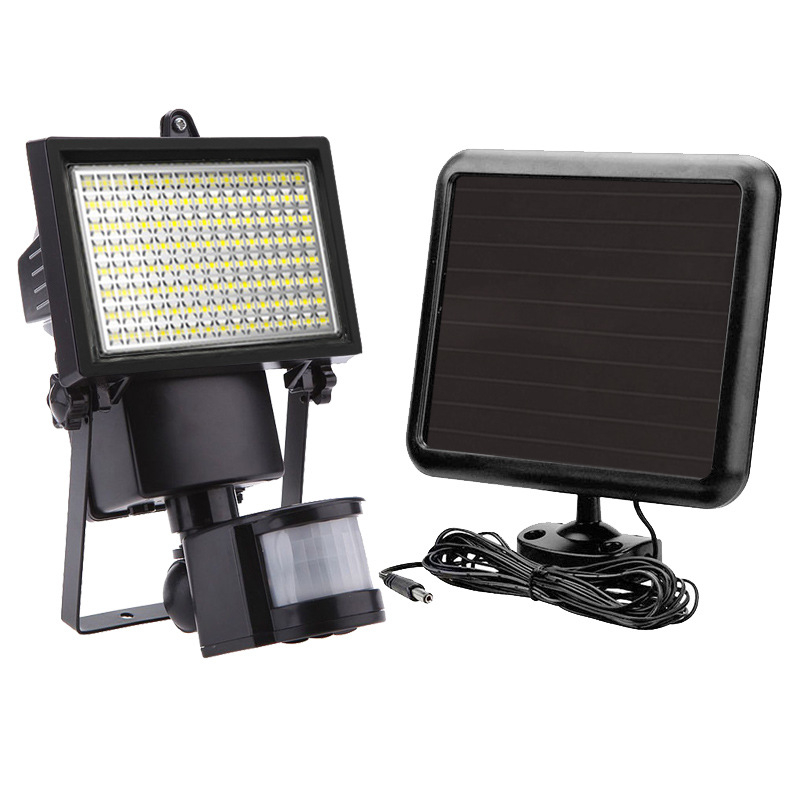Vanjsko solarno LED svjetlo s senzorom pokreta, za dvorište vile, garažu i ulično osvjetljenje