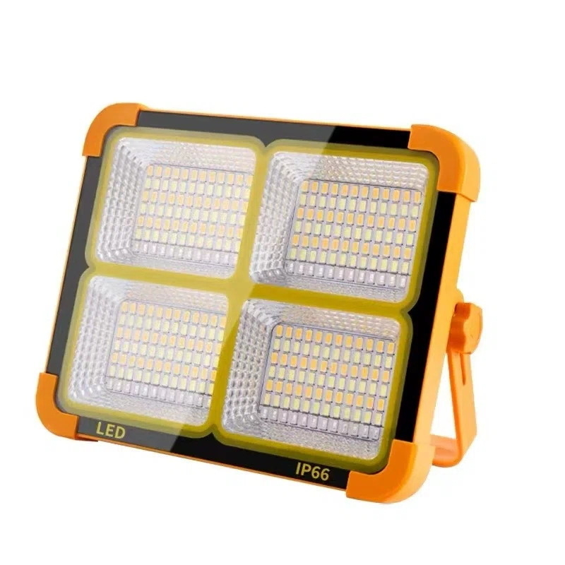 Solarni vanjski LED reflektor, prenosni bežični kamp lampica s magnetskim držačem
