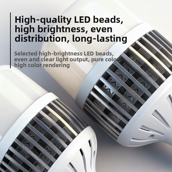 LED 100W sferna žarulja s hladnim rebrima i E27 navojem – industrijsko radno osvjetljenje