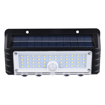 Solarna vanjska lampa sa senzorom pokreta, zidna svjetiljka za dvorište i vrt, vodootporna rasvjeta ograde