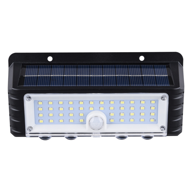 Solarna vanjska lampa sa senzorom pokreta, zidna svjetiljka za dvorište i vrt, vodootporna rasvjeta ograde