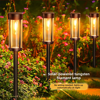 Solarne vanjske svjetiljke za krajolik, dvorište i vrt, vodootporne zemne lampe, dekor travnjaka u kineskom stilu