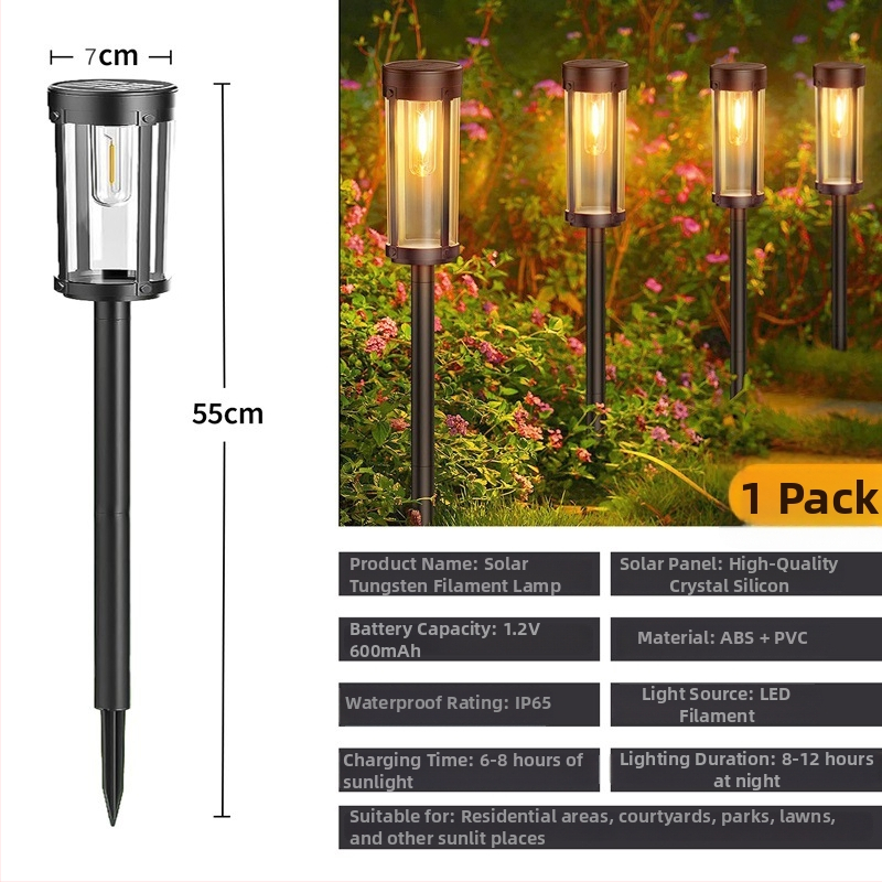 Solarne vanjske svjetiljke za krajolik, dvorište i vrt, vodootporne zemne lampe, dekor travnjaka u kineskom stilu