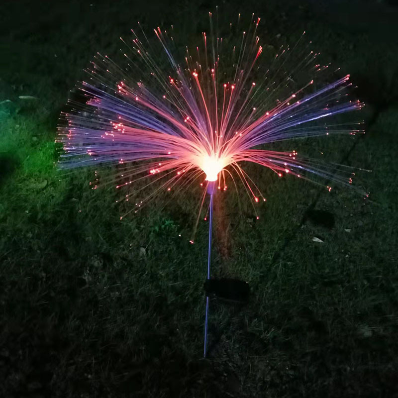 Solarna vlakna meduza lampica za vrt – LED vanjska vodootporna rasvjeta travnjaka