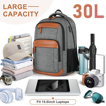 Prilagođeni poslovni ruksak od poliestera Oxford, unisex, kapacitet ispod 20 L, za 16-inčni laptop, gradski stil, putovanja, antibakterijski.