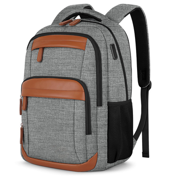 Prilagođeni poslovni ruksak od poliestera Oxford, unisex, kapacitet ispod 20 L, za 16-inčni laptop, gradski stil, putovanja, antibakterijski.