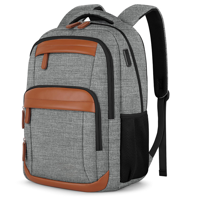 Prilagođeni poslovni ruksak od poliestera Oxford, unisex, kapacitet ispod 20 L, za 16-inčni laptop, gradski stil, putovanja, antibakterijski.